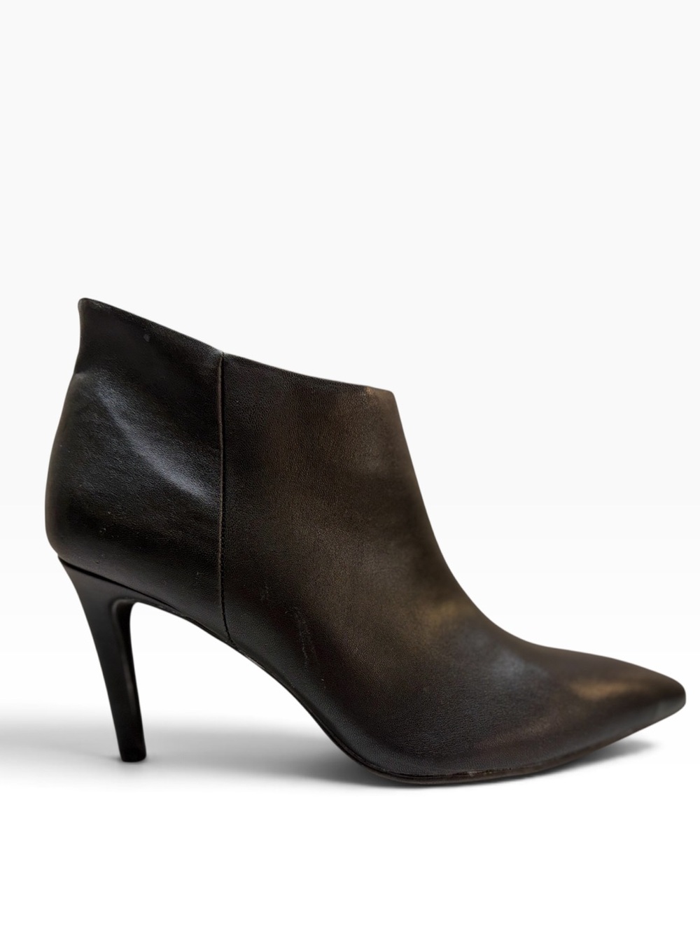 NWOT DV Dolce Vita Elowen Black Pointed Toe Stiletto Booties 8